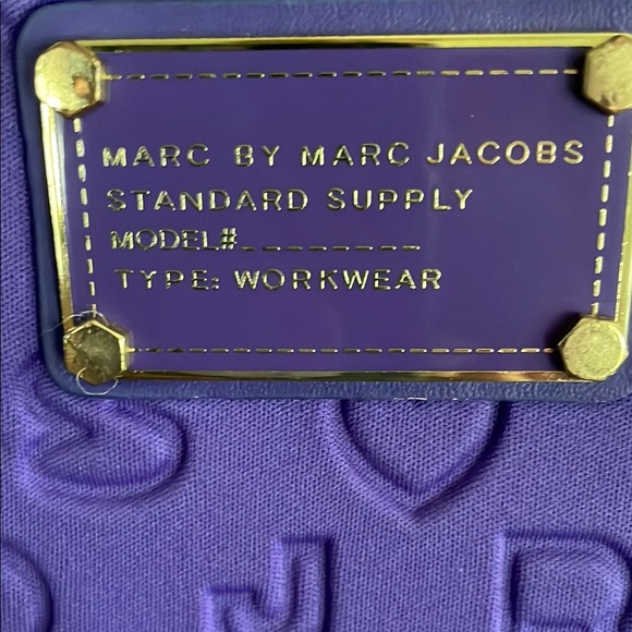 Marc By Marc Jacobs Purple Laptop Bag - Picture 2 of 5